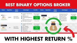 3 meilleurs courtiers en options binaires avec le paiement le plus élevé ! Comparatif pour les débutants
