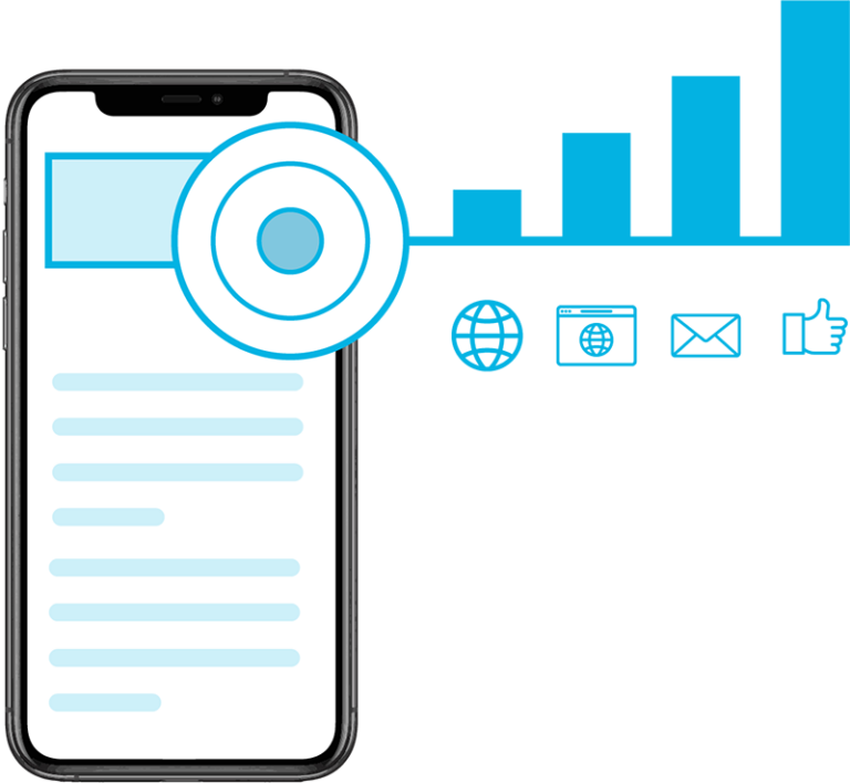 mobile phone with dynamic linking functionality