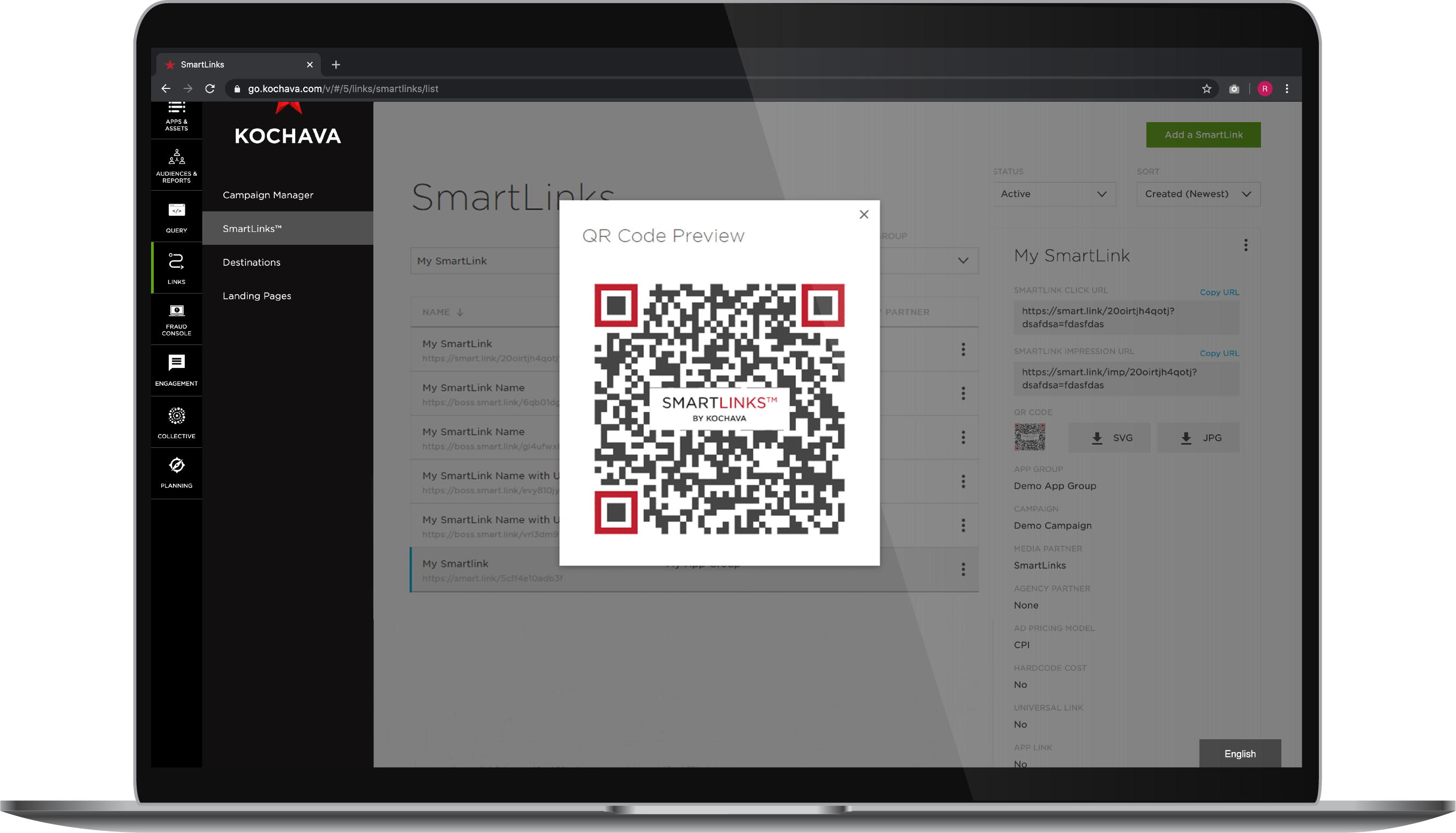 KochavaDashboard QRCode