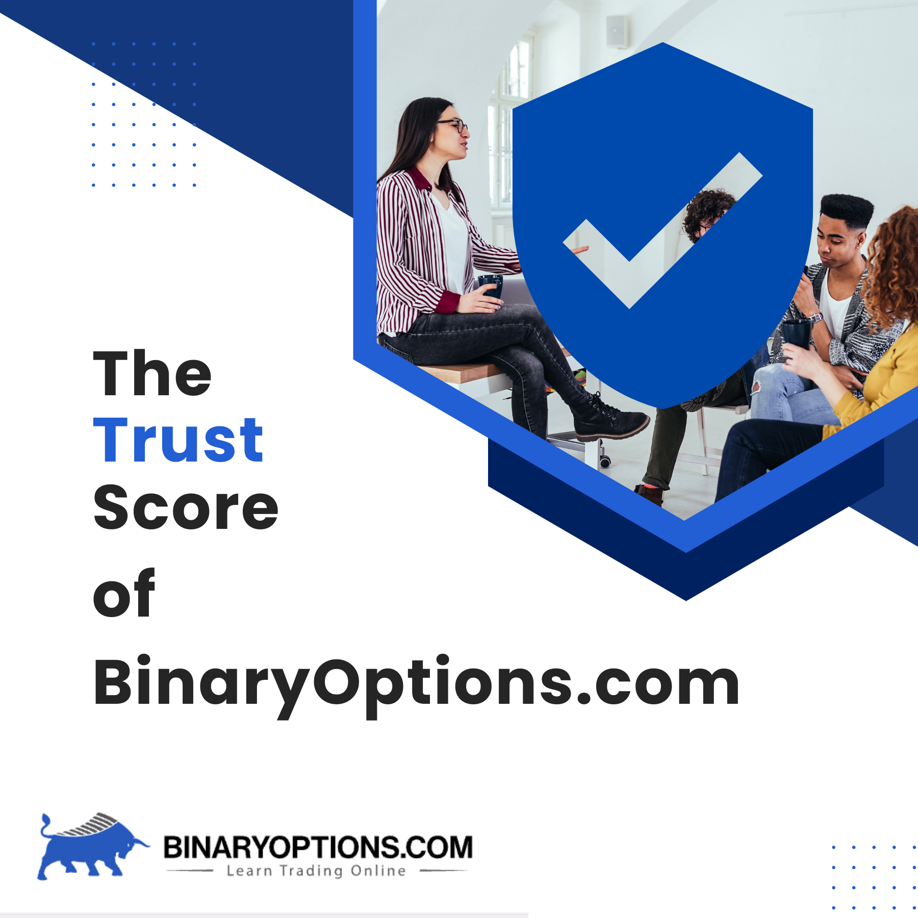 The Trust Score Of BinaryOptions.com